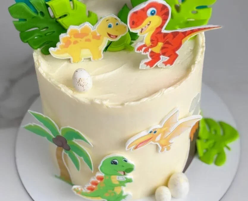 Layer Cake thème Dinosaure