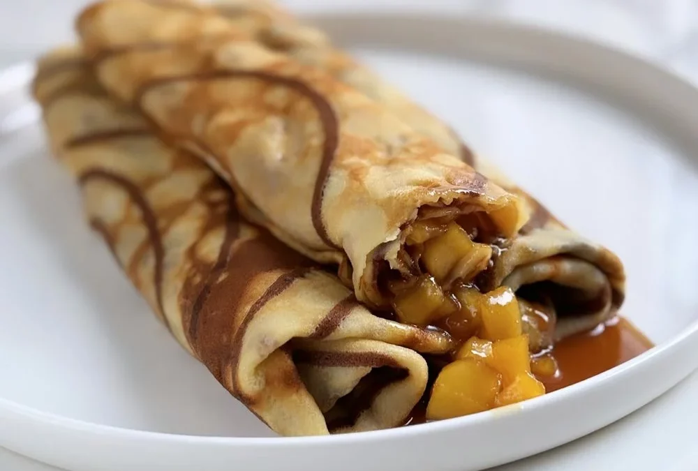 Crêpes Tourbillon Faciles Pomme Caramel