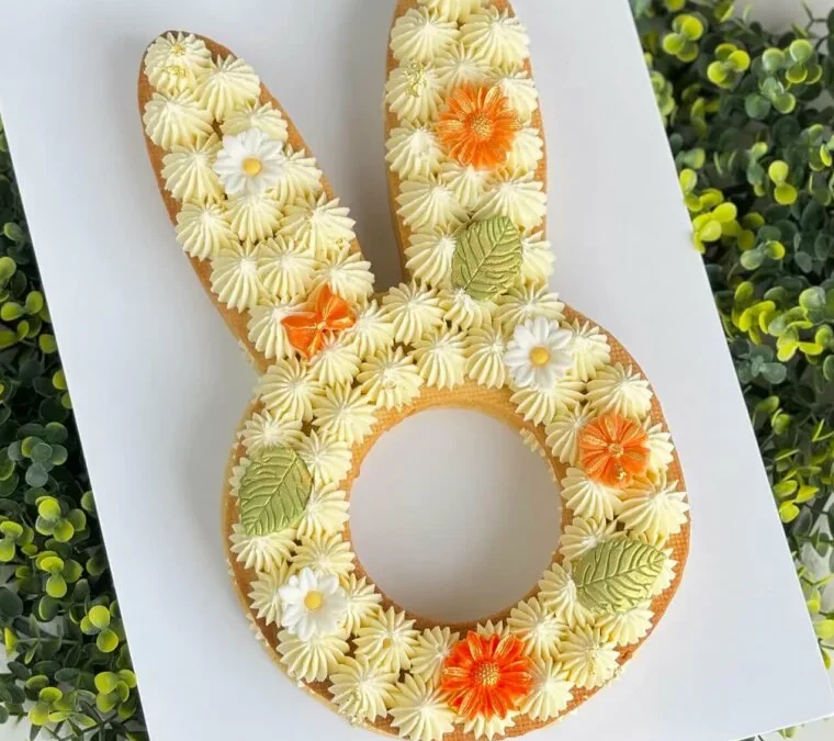 Number cake lapin de Pâques